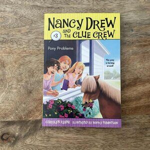 5/$20 NEW Nancy Drew and the Clue Crew Pony Problems Book #3